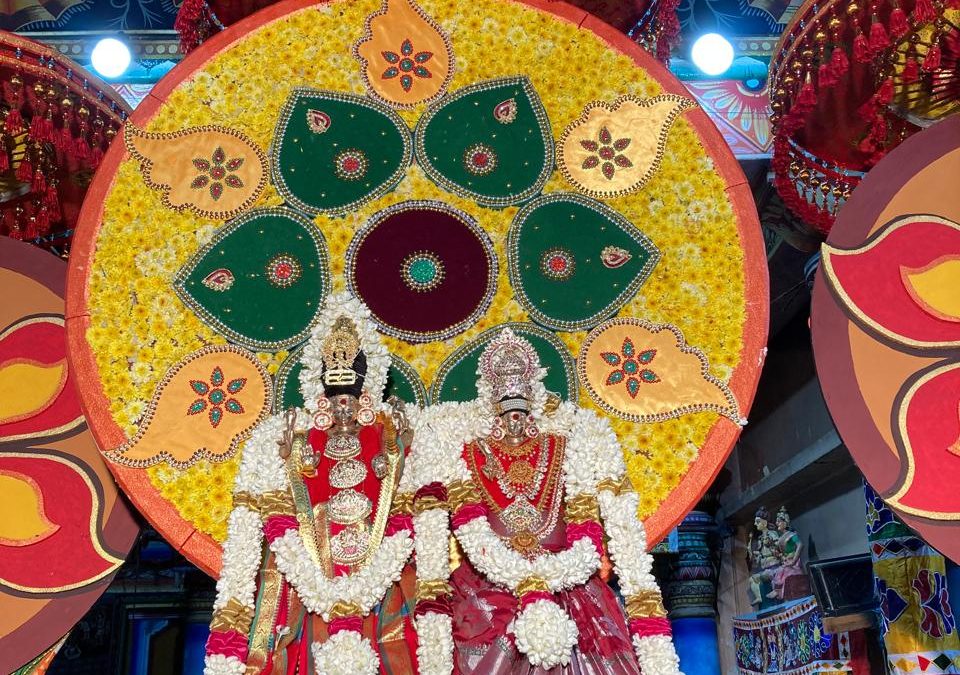 எம்பெருமானின் நான்காம் நாள் மாலை உற்சவம் 14.04.2025